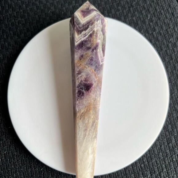 Dream Amethyst Crystal‎ Meditation Scepter Wand (1) - Picture 4 of 8
